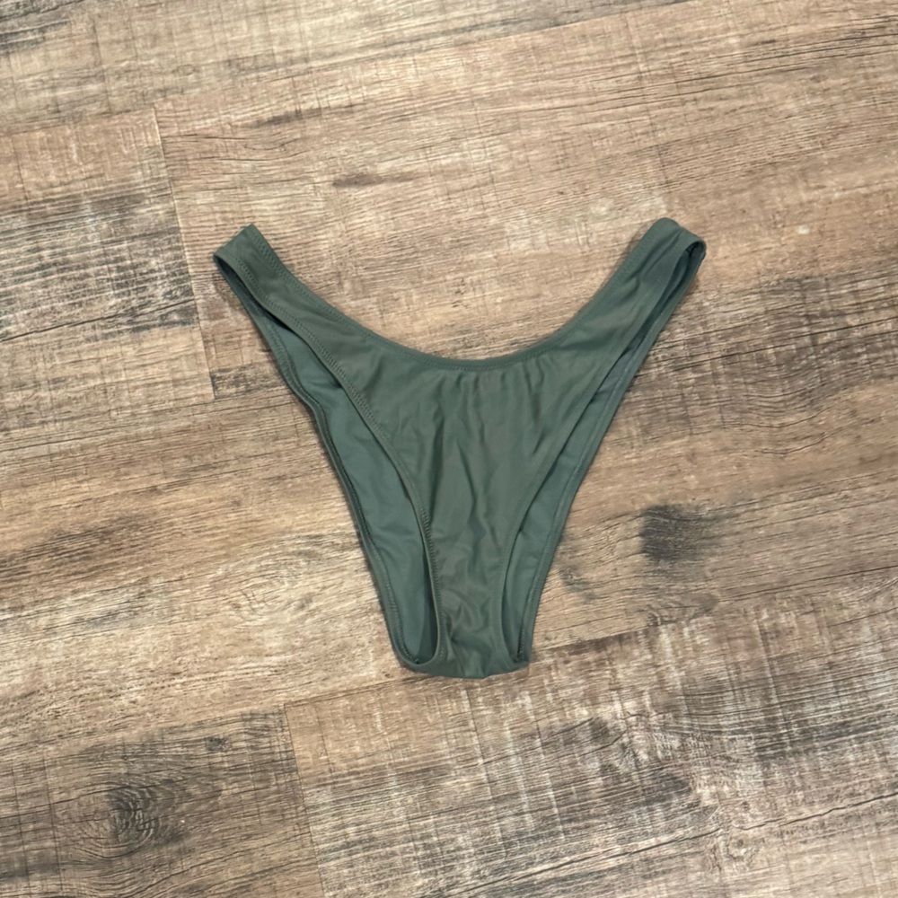 Aerie High Leg Cheeky Bikini Bottom - Size XL